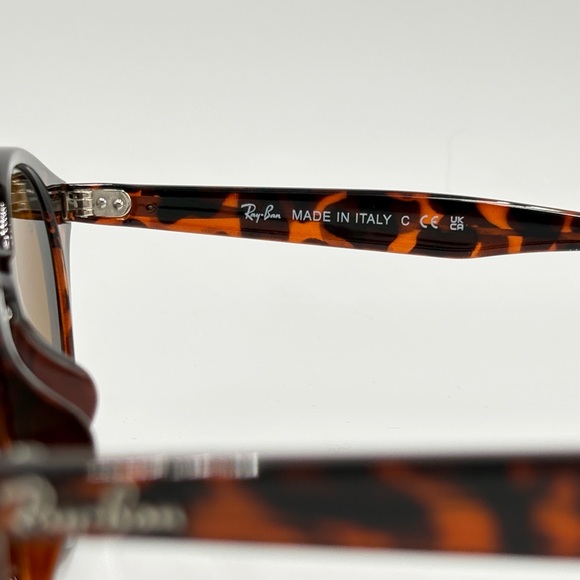 Ray-Ban rb2180 round Lens Classic Tortoise Sunglasses 51-145 - Picture 9 of 12